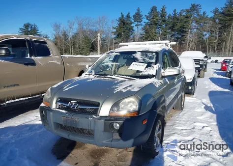2009 Hyundai Tucson Se from USA, damaged, VIN KM8JN12D49U940055